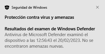 fin examen finalizado antivirus infocomputer